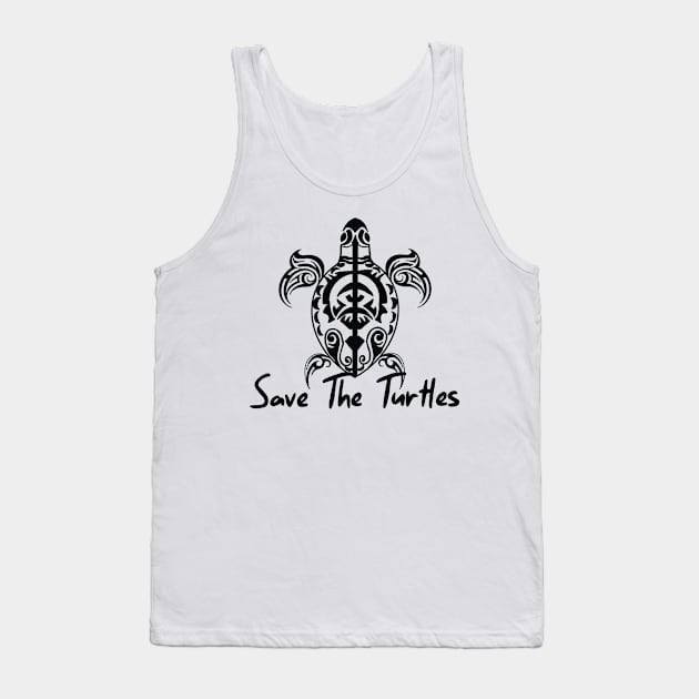 Save the Turtles Tank Top by RayRaysX2